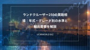 ランドクルーザー250の買取相場｜年式・グレード別の水準と輸出需要を解説